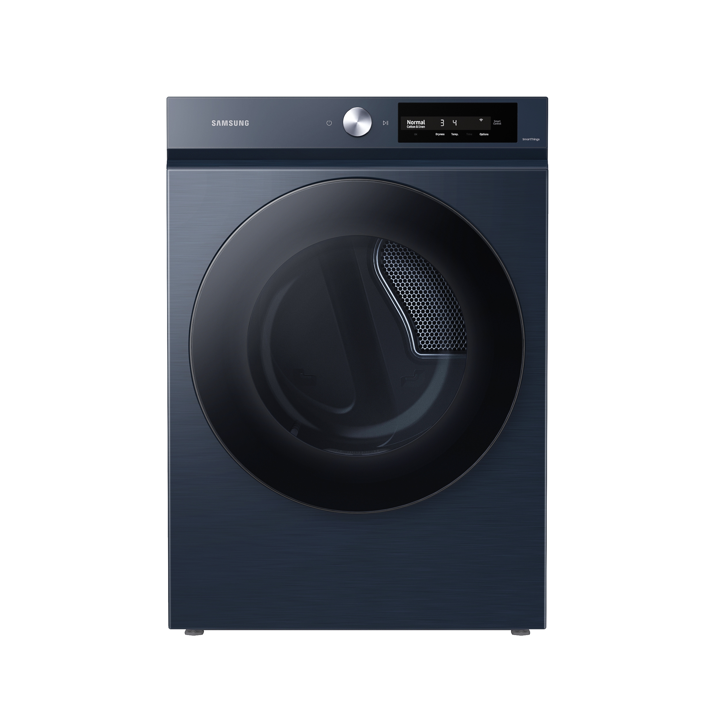 Thumbnail image of Bespoke 7.5 cu. ft. Large Capacity Electric Dryer with Super Speed Dry and AI Smart Dial in Brushed Navy