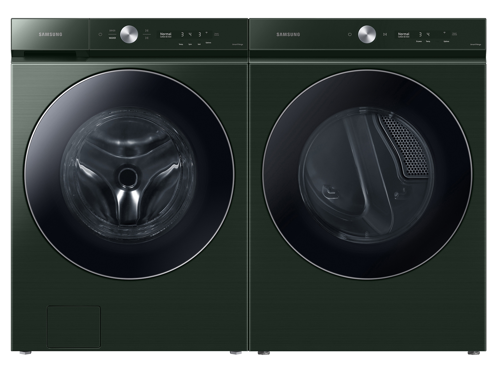 Thumbnail image of Bespoke 7.6 cu. ft. Ultra Capacity Electric Dryer with AI Optimal Dry and Super Speed Dry in Forest Green