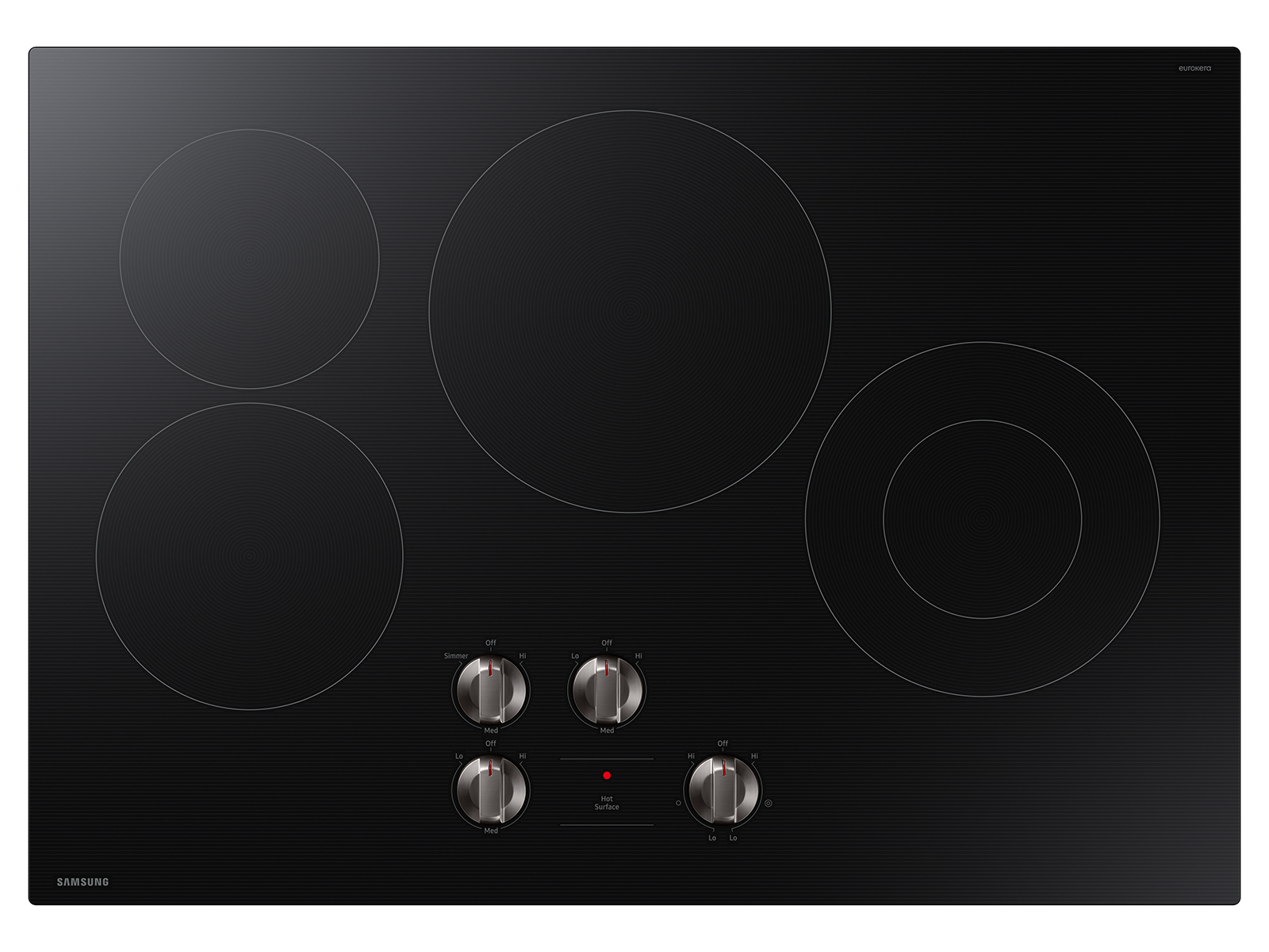30" Electric Cooktop with 4 Burners ENERGY STAR® Certified | Samsung US