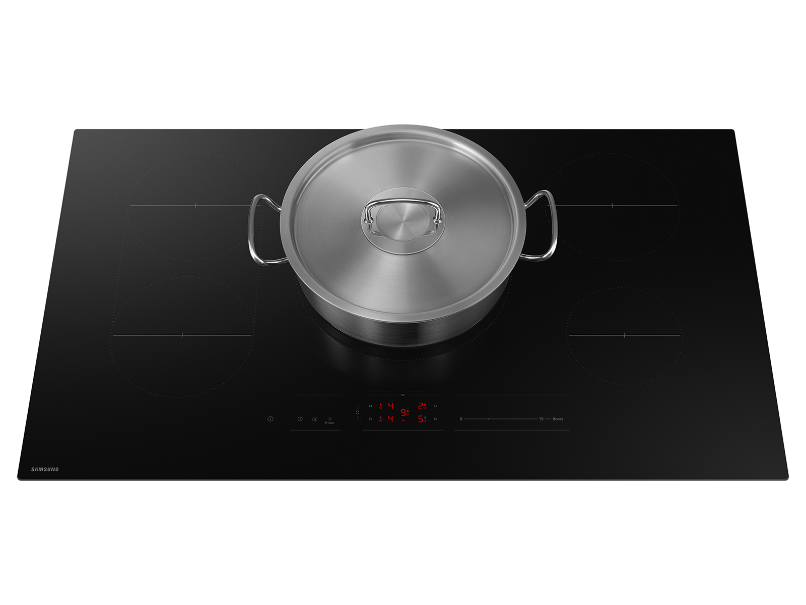 Thumbnail image of 36&quot; Induction Cooktop with Anti-Scratch Matte Glass and Sync Burners in Black