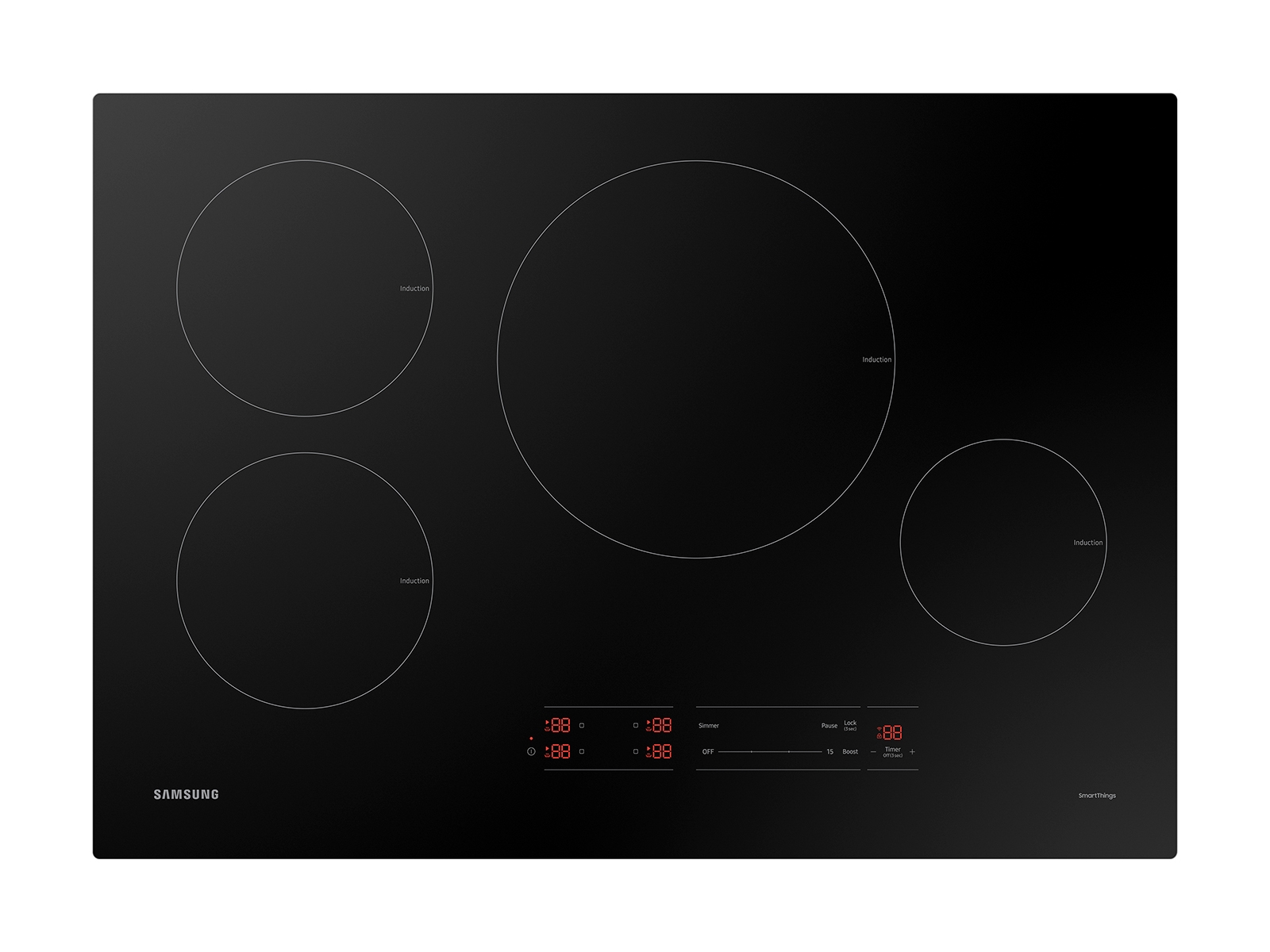 Wholesale Combined Two Induction Burner and Two Infrared Cooktop