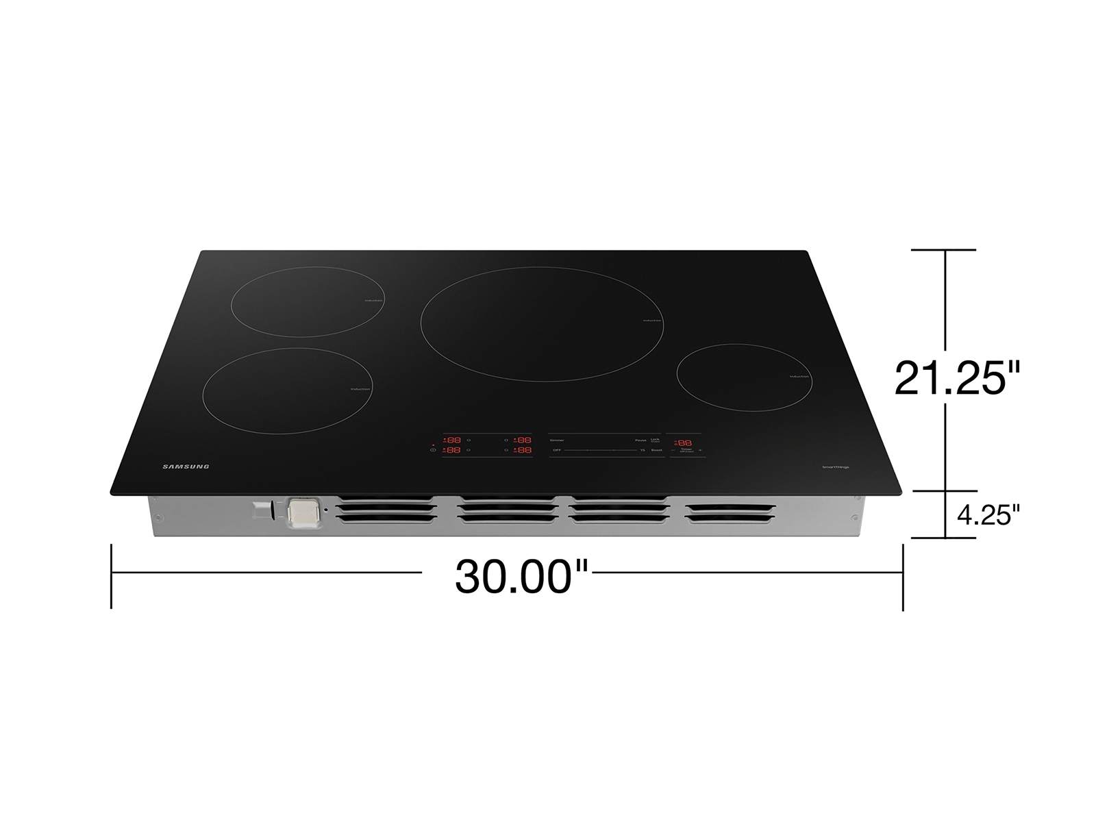 Good Housekeeping Smart Induction Cooktop with Probe & 10 Pan 