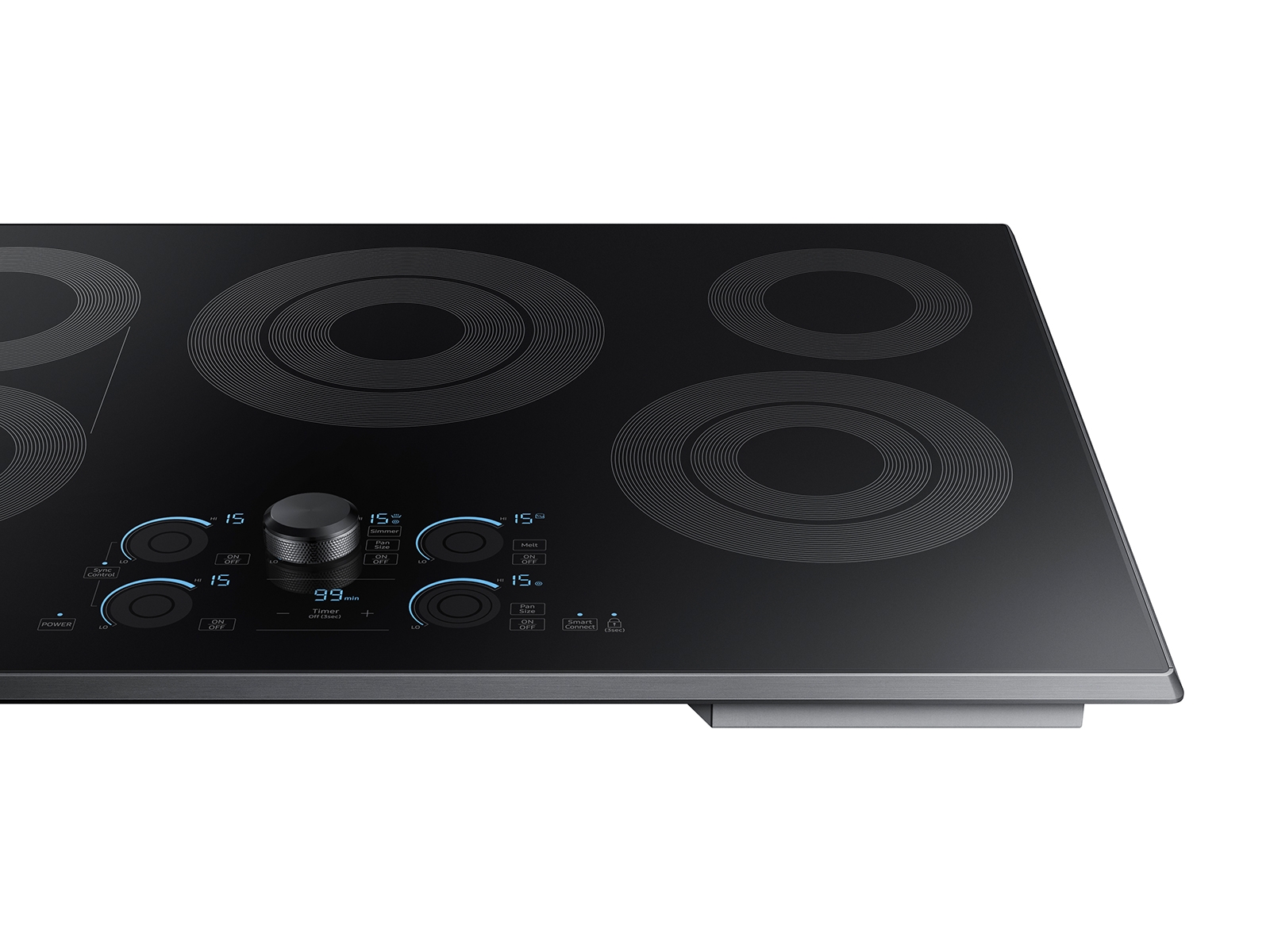 30 Smart Electric Cooktop with Sync Elements in Black Stainless Steel  Cooktop - NZ30K7570RG/AA