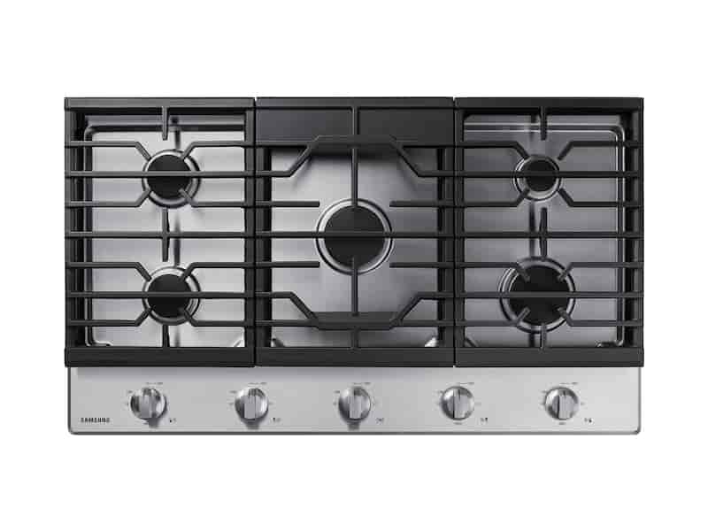 36” Gas Cooktop in Stainless Steel