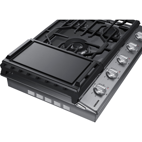 Thumbnail image of 30&quot; Smart Gas Cooktop with Illuminated Knobs in Stainless Steel