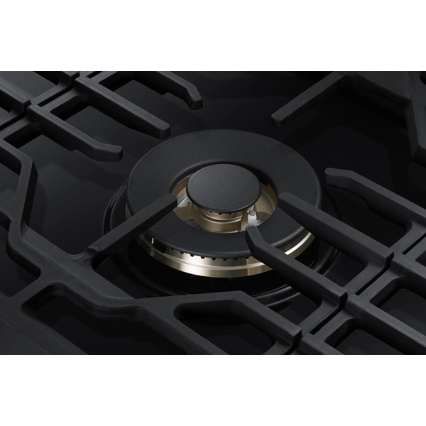 Thumbnail image of 36” Smart Gas Cooktop with 22K BTU Dual Power Burner in Black Stainless Steel