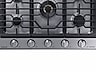 Thumbnail image of 36&quot; Chef Collection Gas Cooktop with 22K BTU Dual Power Burner in Stainless Steel