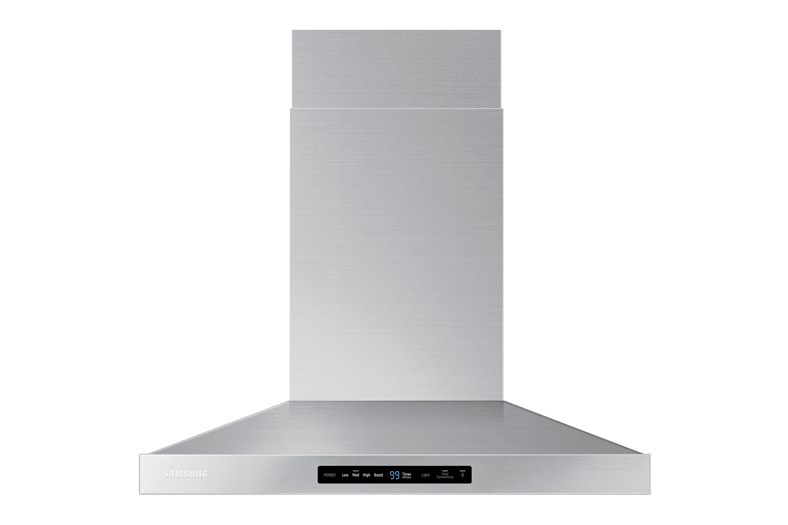 NK30R5000WG Samsung 30 Wall Mount Chimney Range Hood With 390 CFM and LED Lighting - Fingerprint Resistant Black Stainless Steel