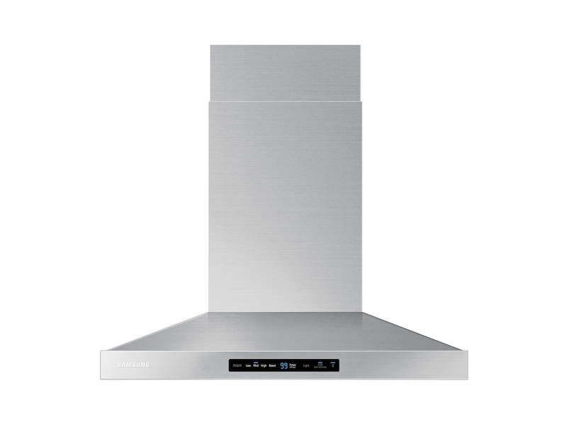OPEN BOX TOUCH CONTROLS WALL MOUNT RANGE HOOD 30 IN - STAINLESS STEEL
