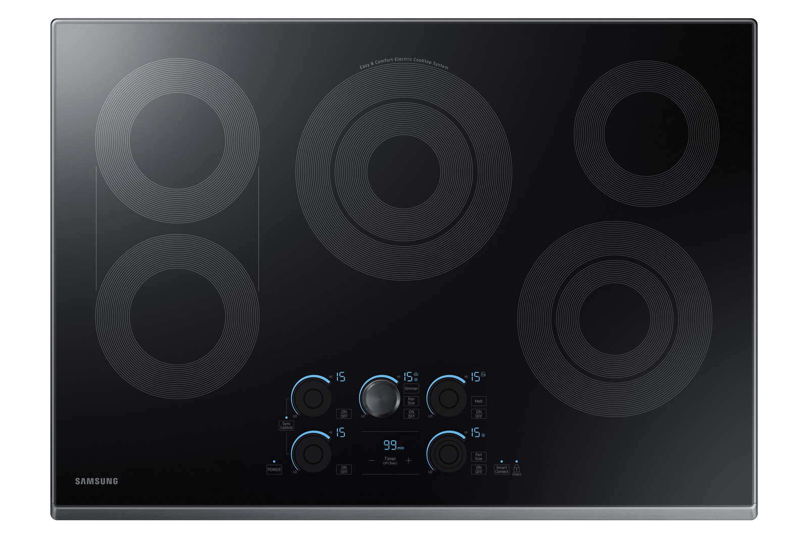 Thumbnail image of 30&quot; Smart Electric Cooktop with Sync Elements in Black Stainless Steel