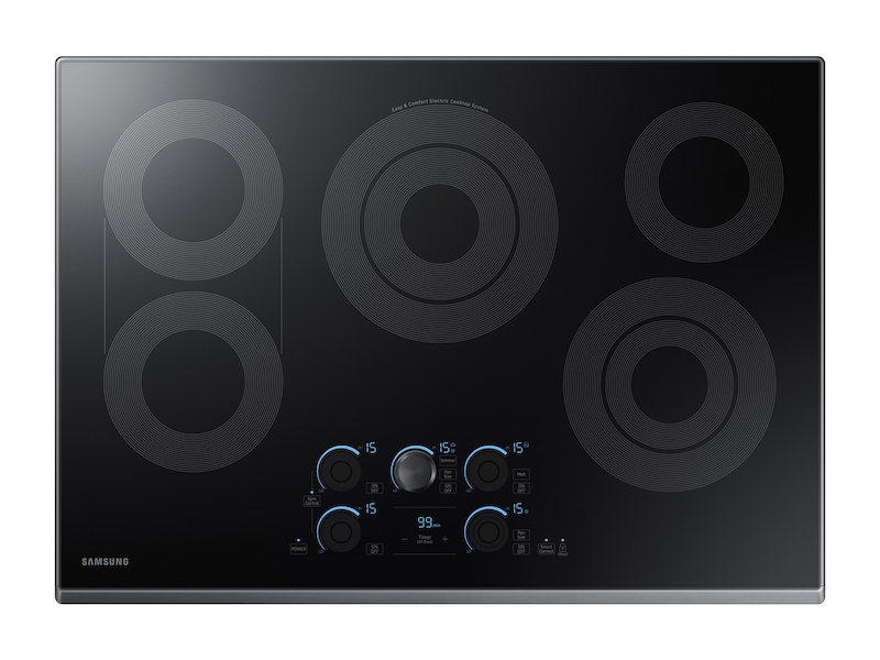 30 Smart Electric Cooktop with Sync Elements in Black Stainless Steel  Cooktop - NZ30K7570RG/AA