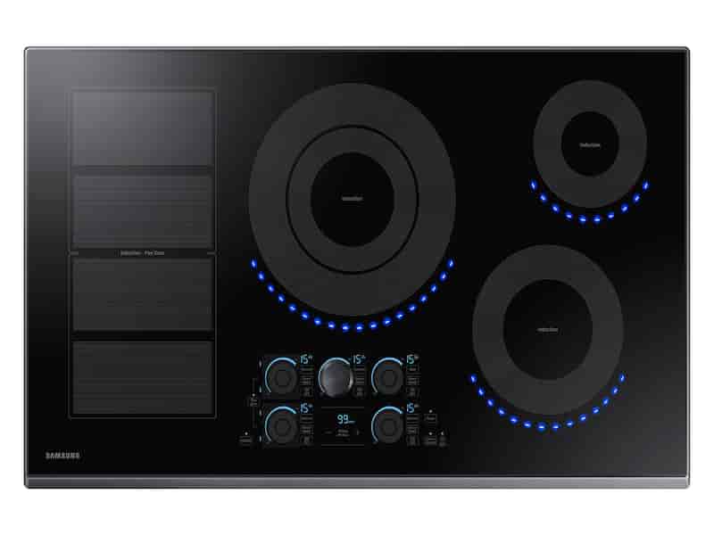 36” Smart Induction Cooktop in Black Stainless Steel
