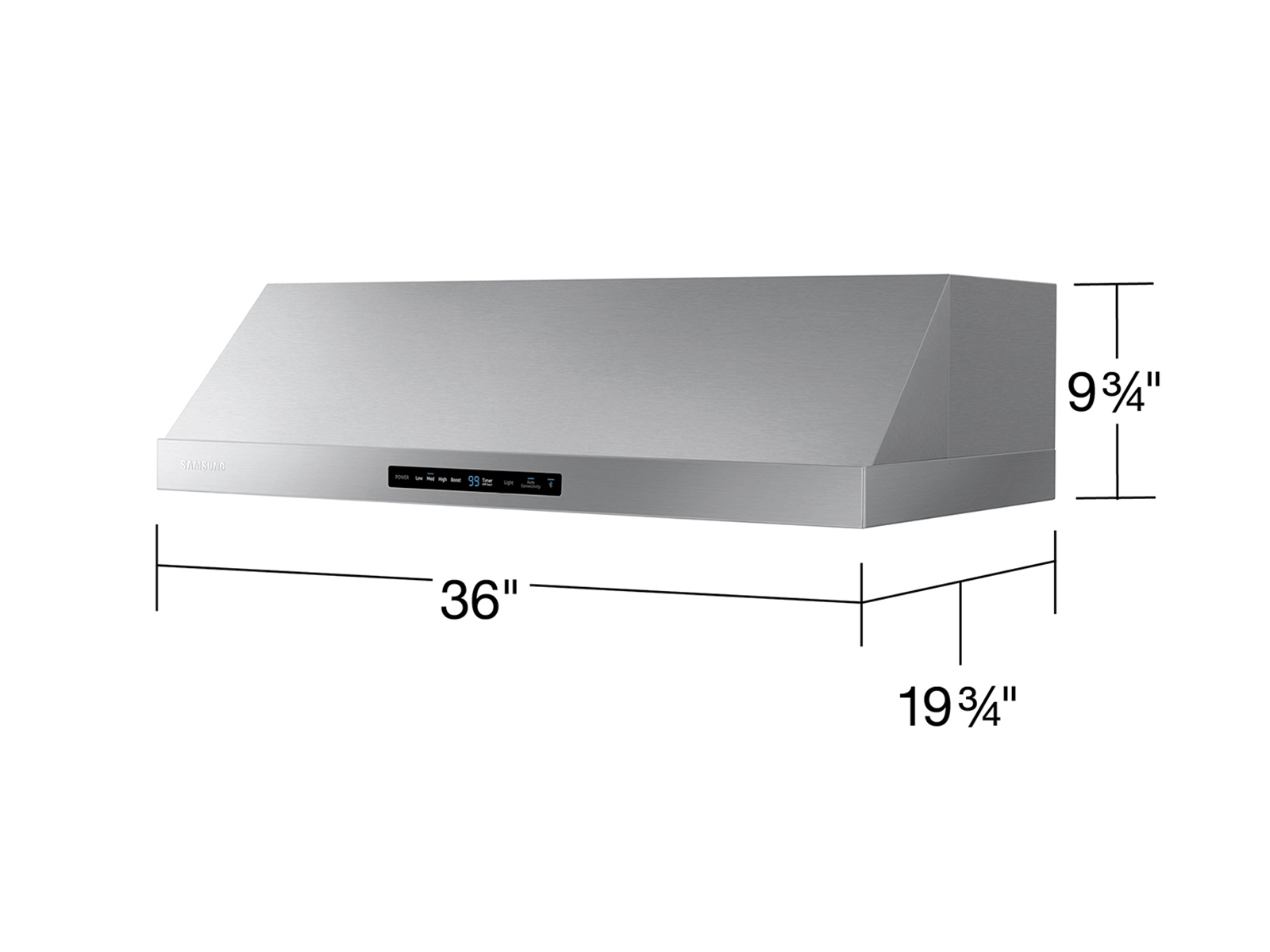 36” Under Cabinet Hood in Stainless Steel