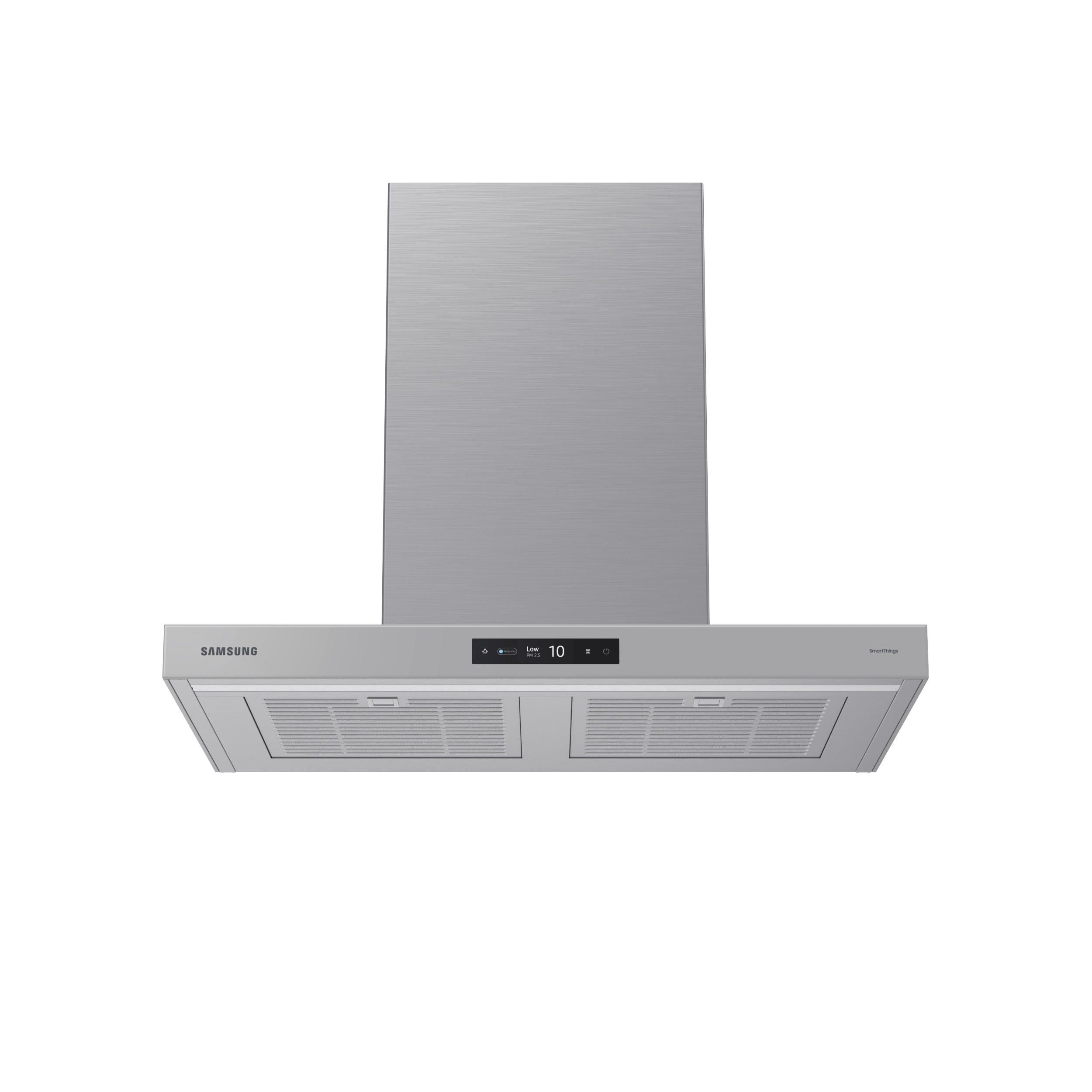 Thumbnail image of 30&quot; Bespoke Smart Wall Mount Hood with LCD Display in Clean Grey