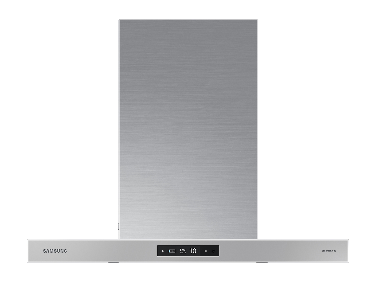 Photos - Cooker Hood Samsung 30" Bespoke Smart Wall Mount Hood with LCD Display in Clean in Gre 