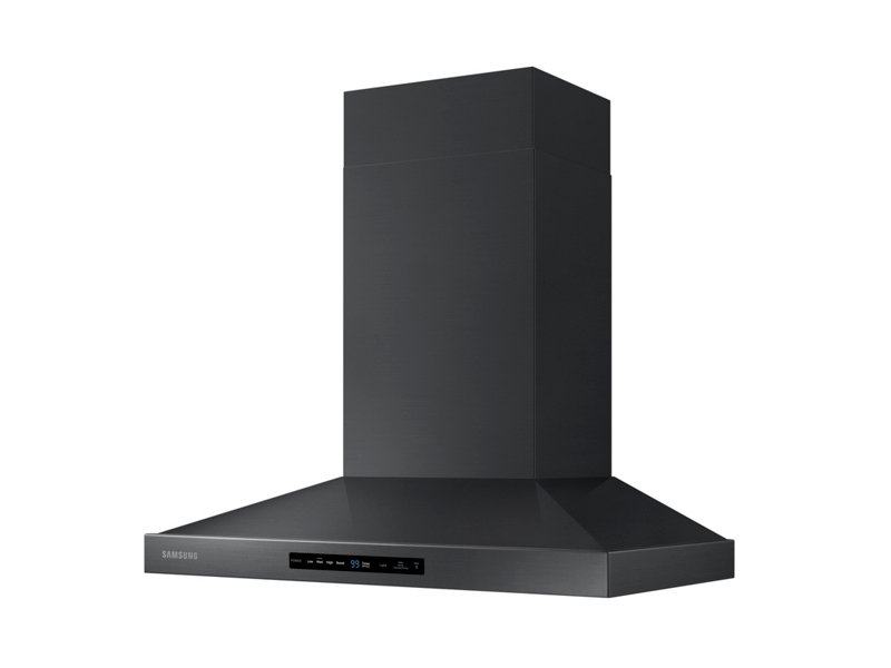 Thumbnail image of 30&quot; Wall Mount Hood in Black Stainless Steel