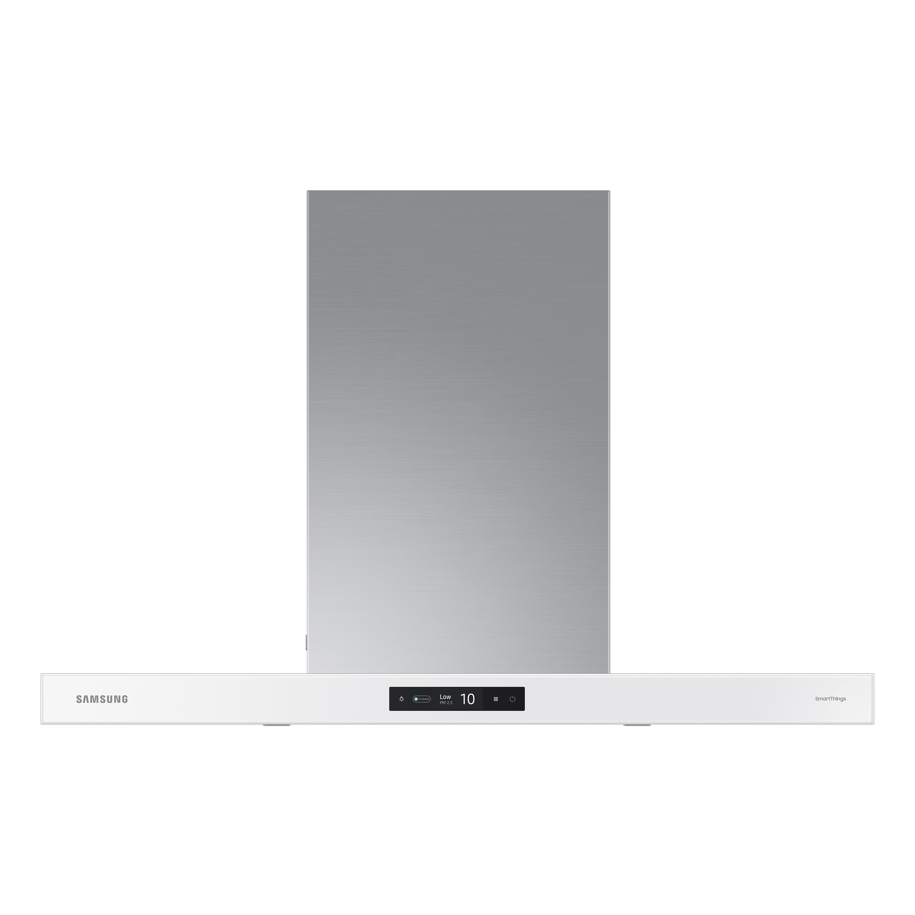 Photos - Cooker Hood Samsung 36" Bespoke Smart Wall Mount Hood with LCD Display in Clean in Whi 