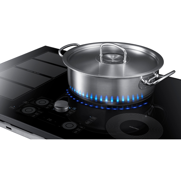 36 Smart Induction Cooktop in Black Stainless Steel Cooktop