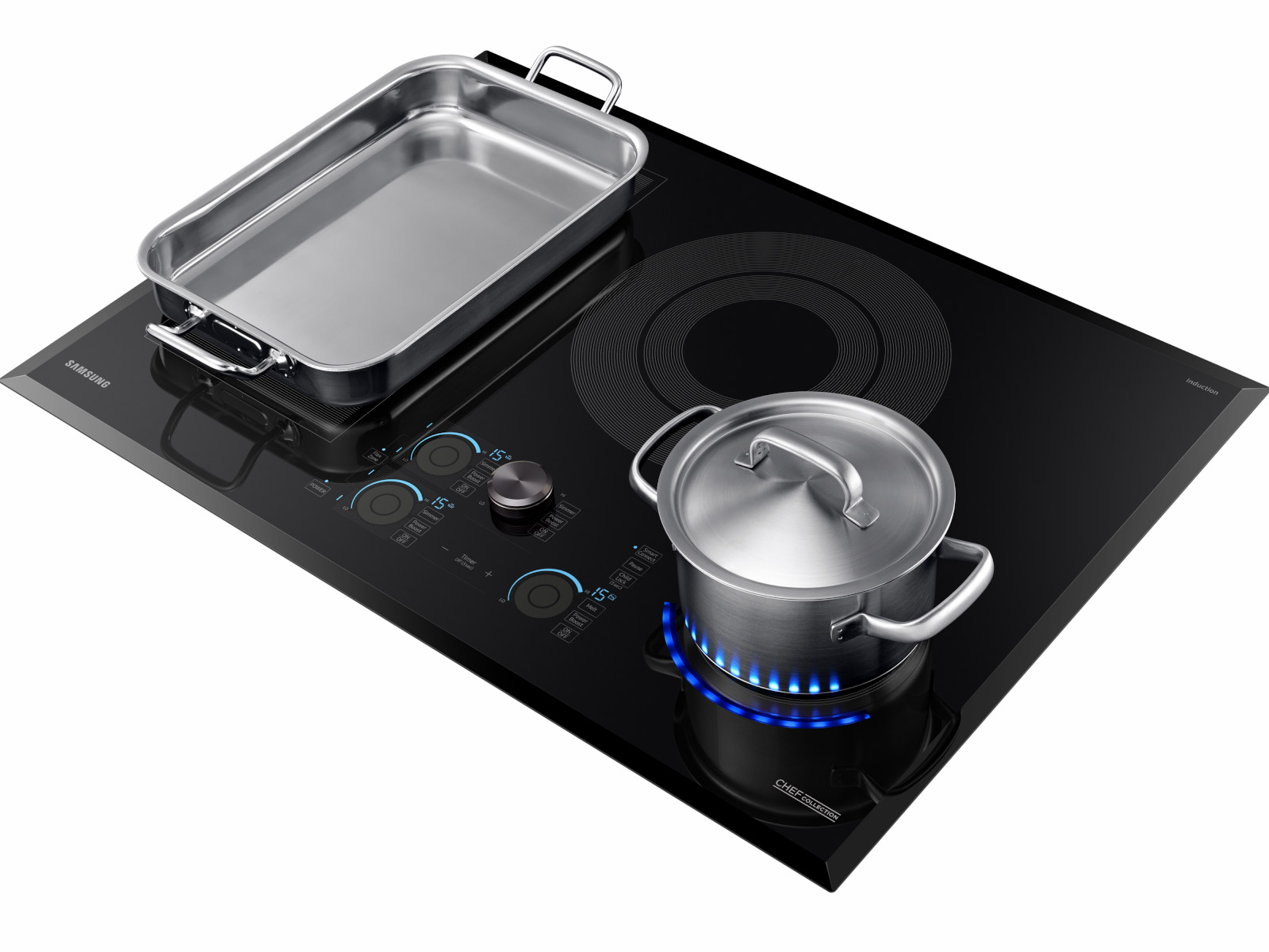 30 inch Chef Collection Induction Cooktop in Black Cooktop - NZ30M9880UB/AA