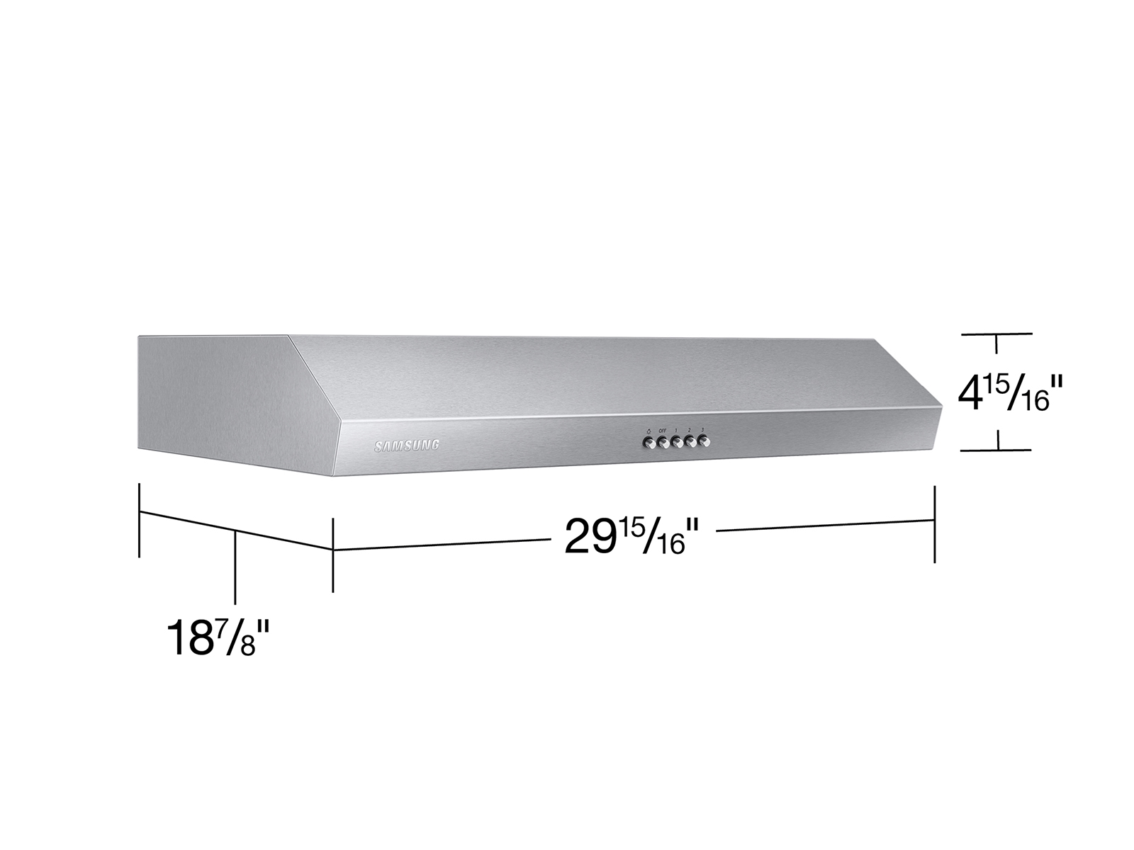 Thumbnail image of 30” Under Cabinet Hood in Stainless Steel