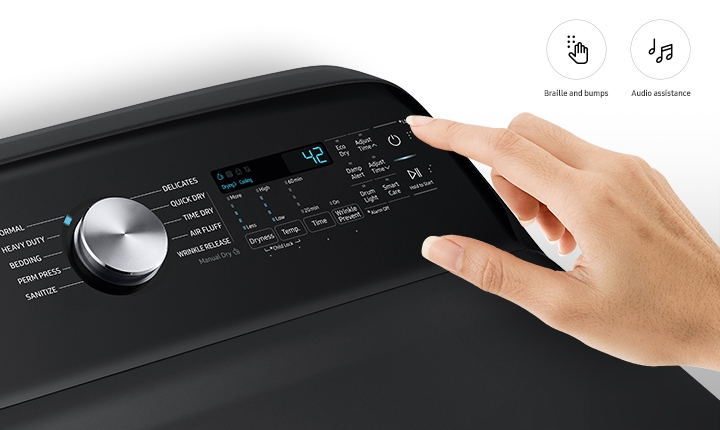 10 Preset Washing Cycles