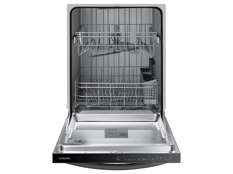 Digital Touch Control 55 dBA Dishwasher in Black Stainless Steel