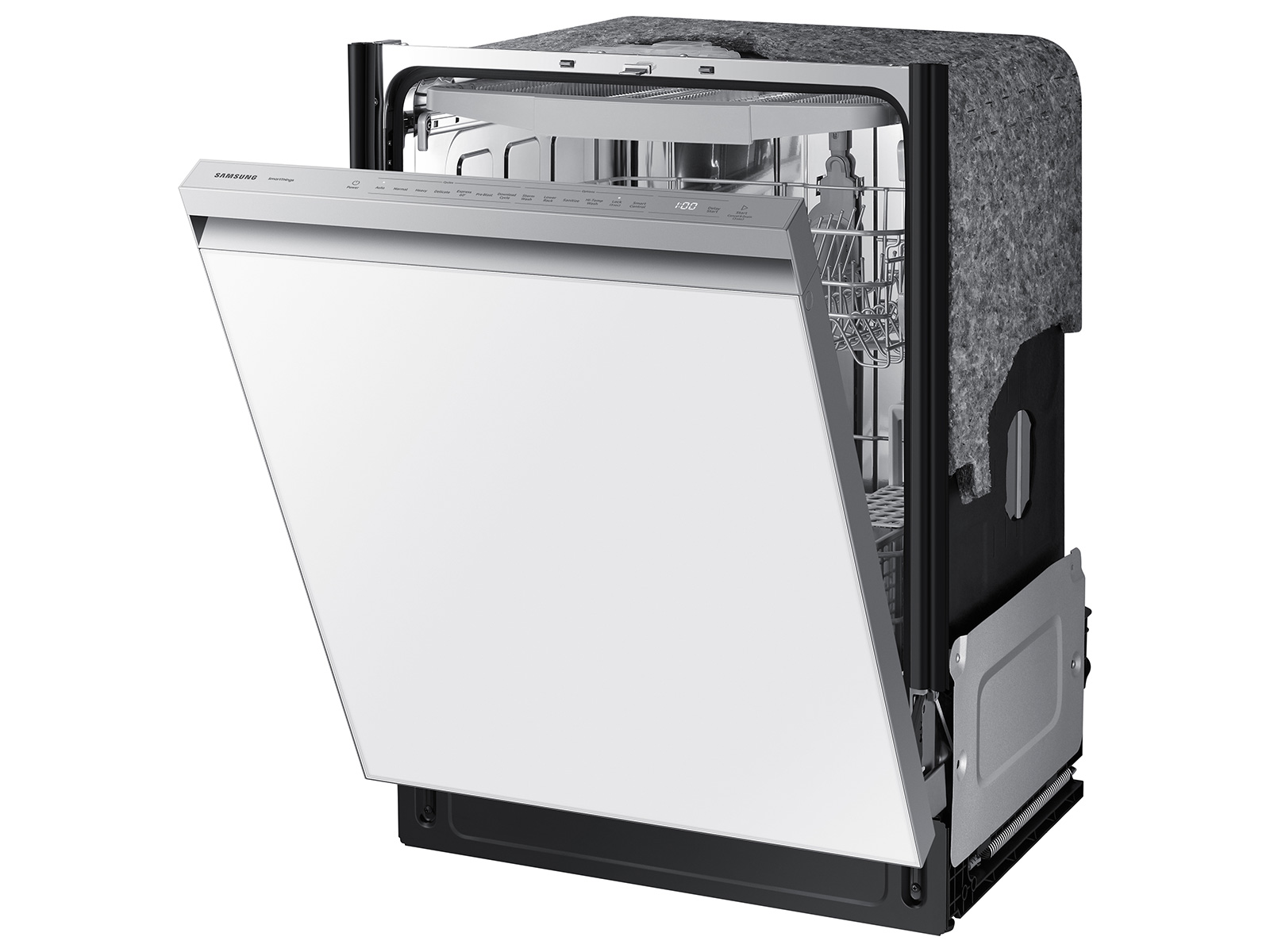 Thumbnail image of Bespoke AutoRelease Smart 46dBA Dishwasher with StormWash&trade; in White Glass
