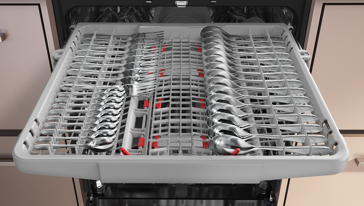 Samsung Built-In Dishwasher Linear Wash 39 dBA in Fingerprint Resistant  Stainless Steel