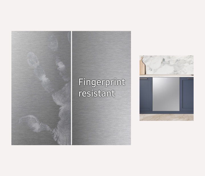 Fingerprint Resistant Stainless Steel Dishwasher