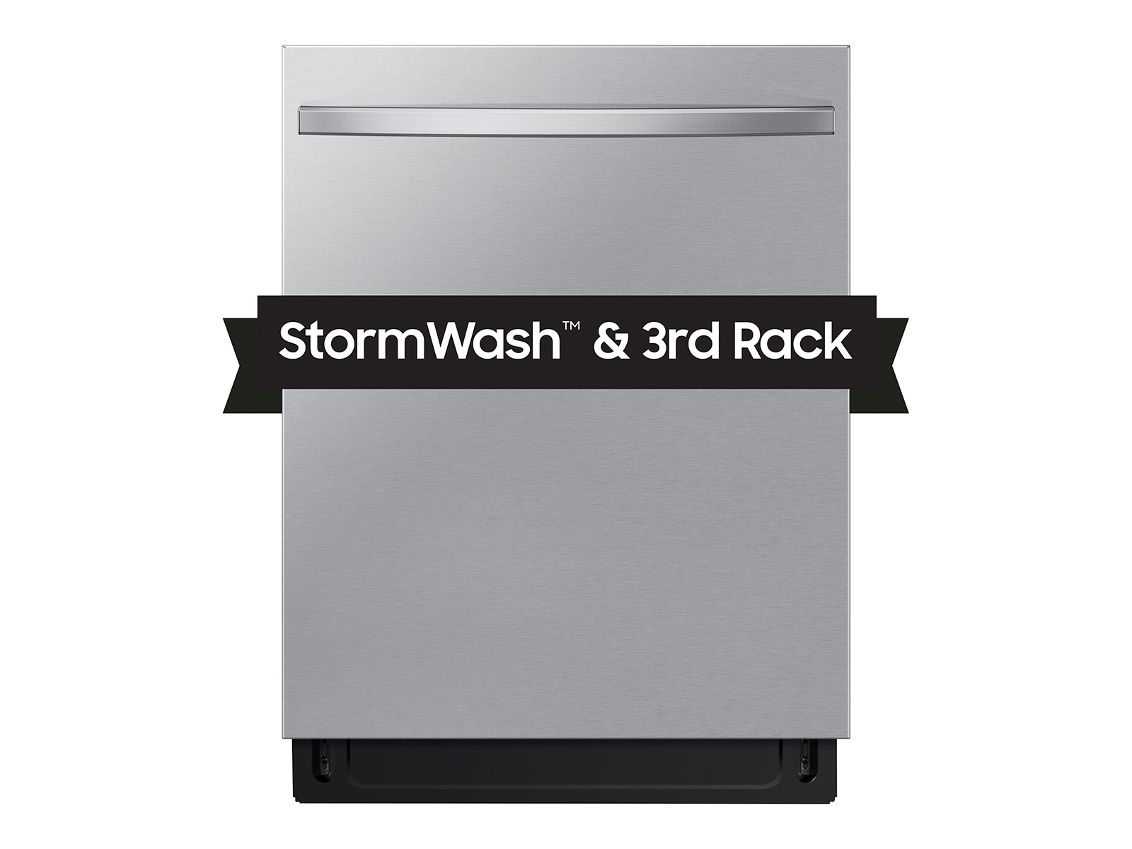 Photos - Dishwasher Samsung AutoRelease Smart 46dBA  with StormWash™ in Silver(DW80C 
