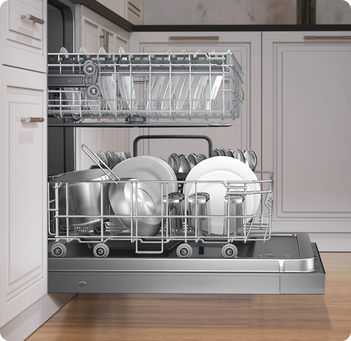 Height-adjustable Upper Rack