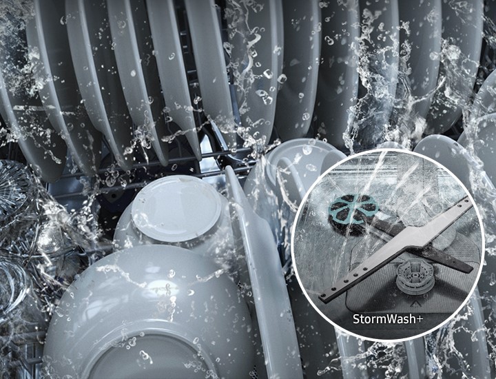 Samsung Bespoke 38 dBA Dishwasher with StormWash+™