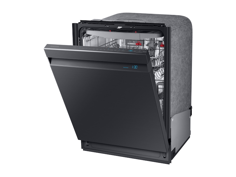 AutoRelease Smart 39dBA Dishwasher with Linear Wash in Black Stainless Steel