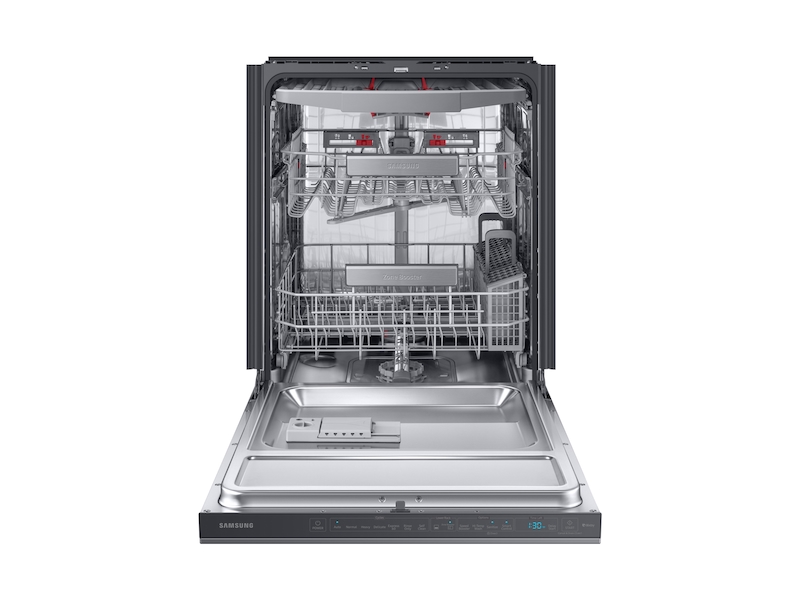 AutoRelease Smart 39dBA Dishwasher with Linear Wash in Black Stainless Steel
