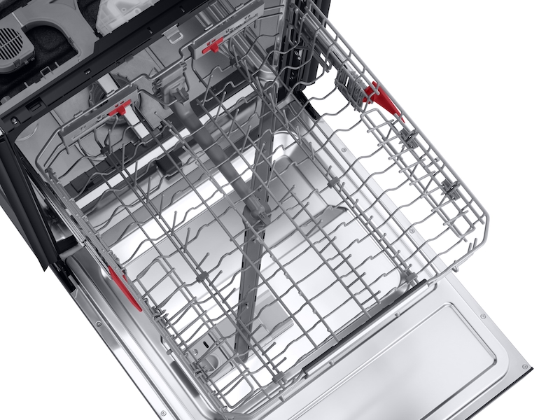 AutoRelease Smart 39dBA Dishwasher with Linear Wash in Black Stainless Steel