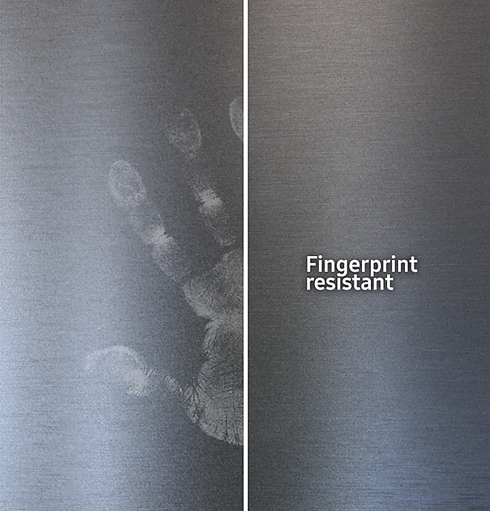Fingerprint resistant finish