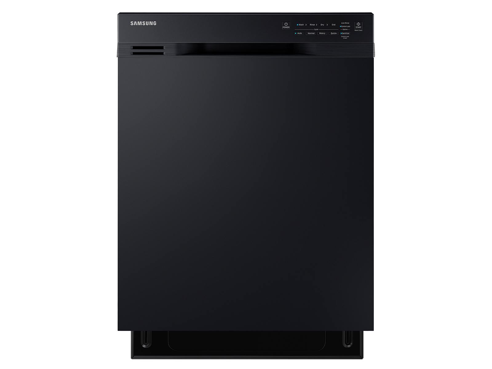 Front Control Dishwasher with Stainless Steel Interior Dishwashers -  DW80J3020UB/AA