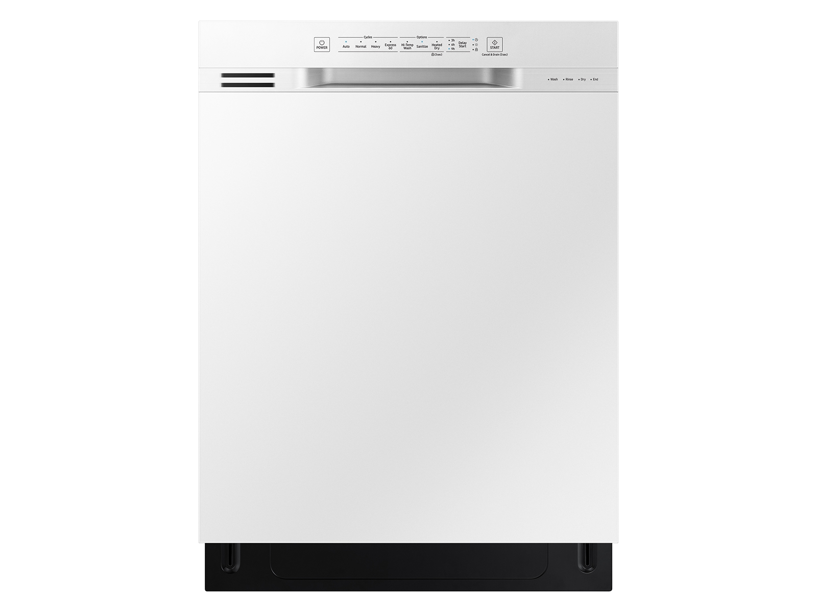 Samsung Front Control Dishwasher with Hybrid Interior in White