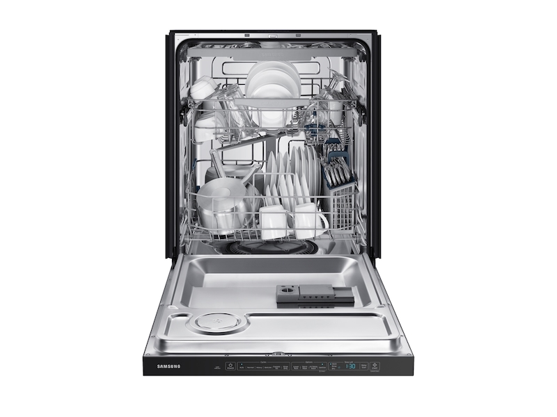 StormWash&trade; 48 dBA Dishwasher in Black Stainless Steel