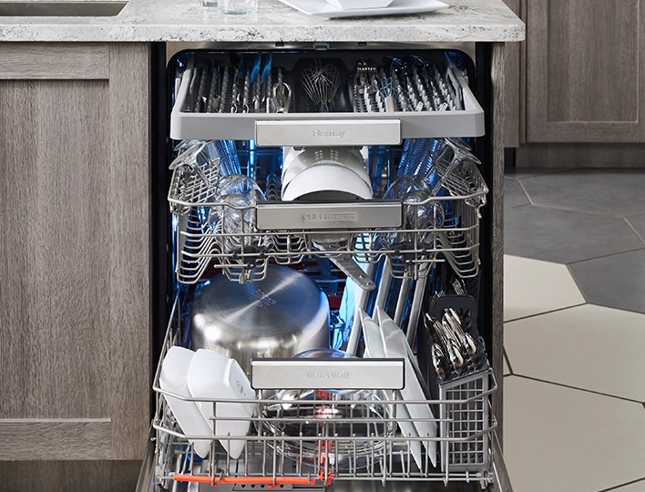 DW80M9990US in Stainless Steel by Samsung in Key West, FL - Chef Collection  Dishwasher with Hidden Touch Controls in Stainless Steel