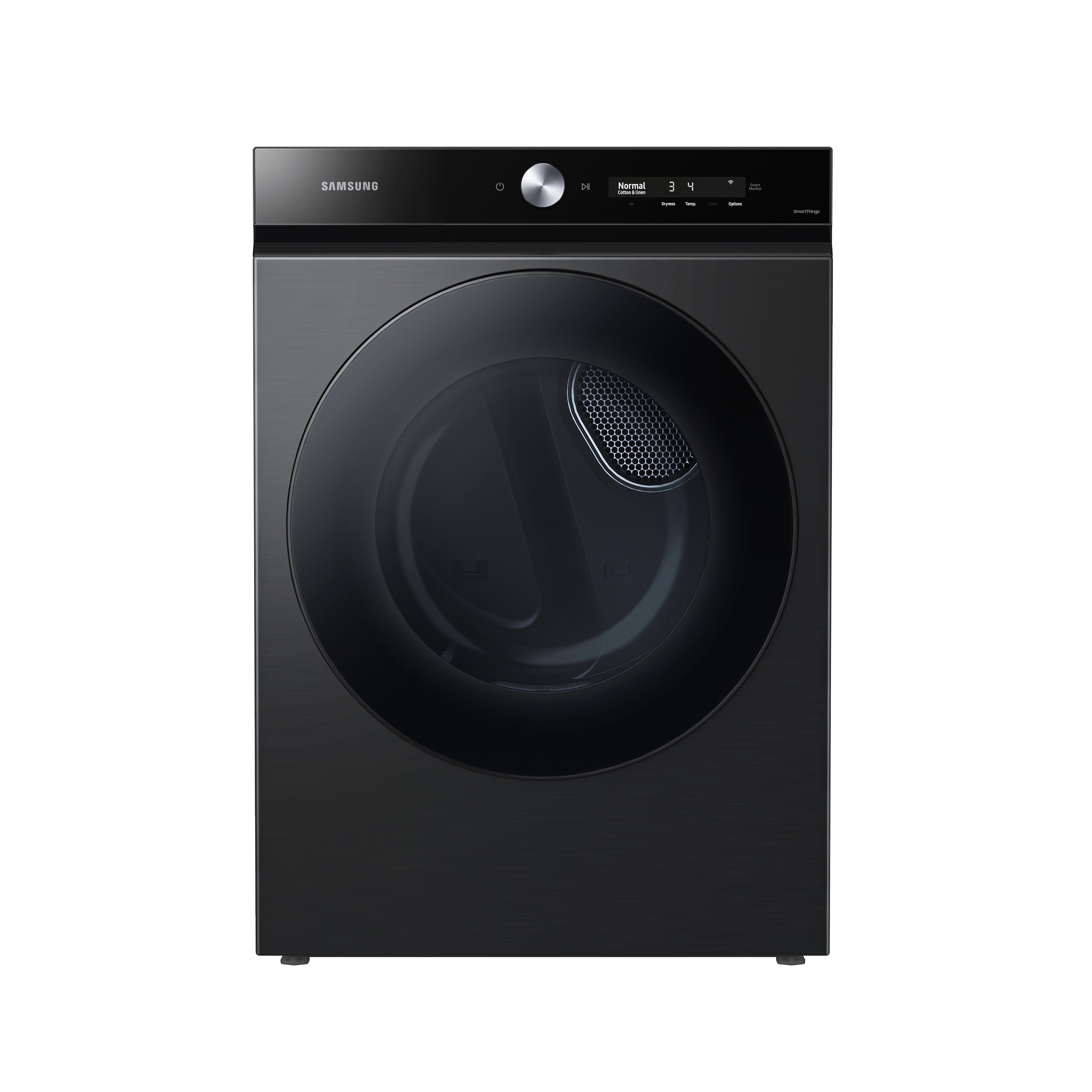Thumbnail image of Bespoke 7.6 cu. ft. Ultra Capacity Gas Dryer with Super Speed Dry and AI Smart Dial in Brushed Black