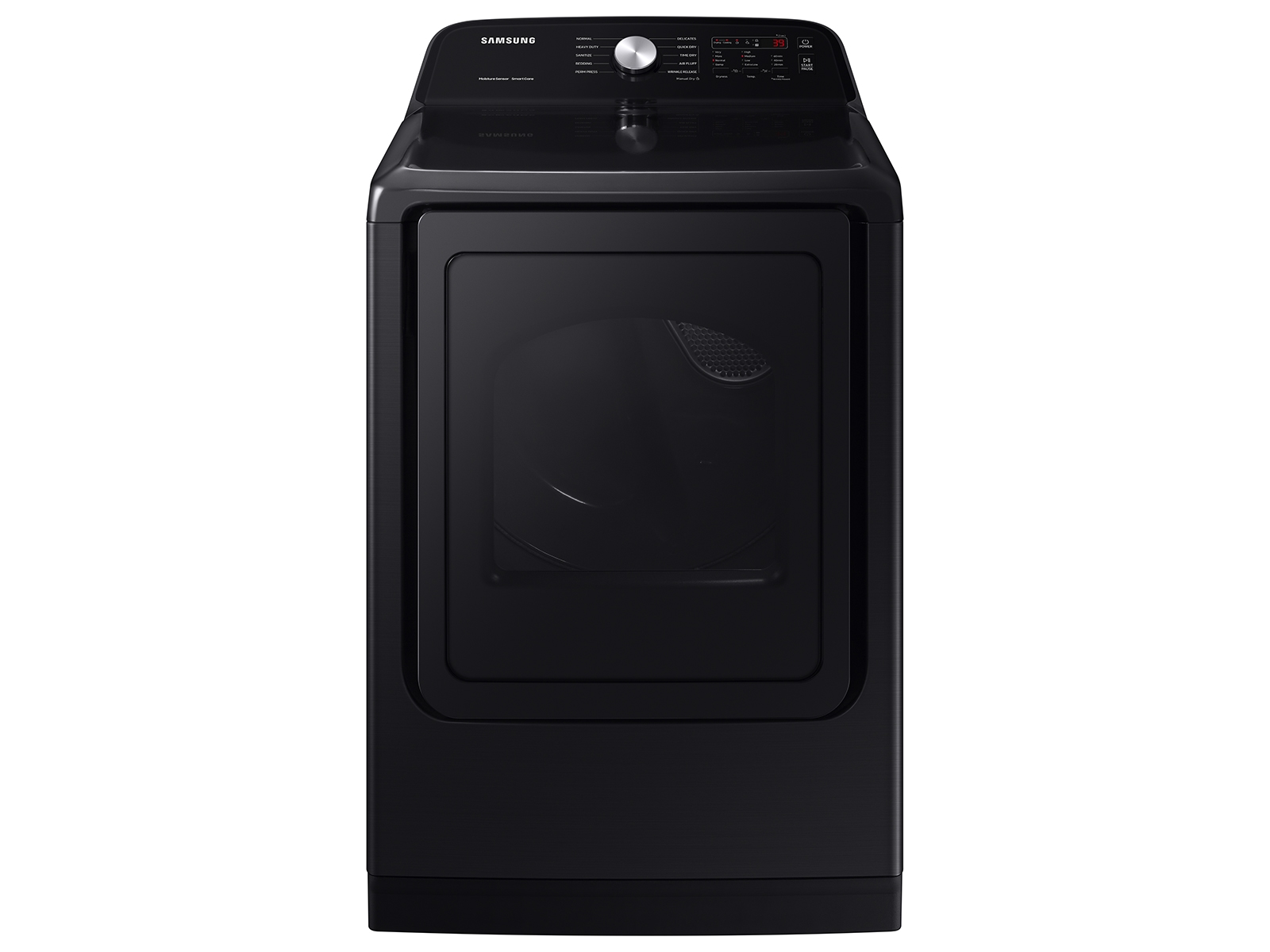 Samsung 7.4 cu. ft. Electric Dryer with Sensor Dry in Brushed Black(DVE50B5100V/A3)