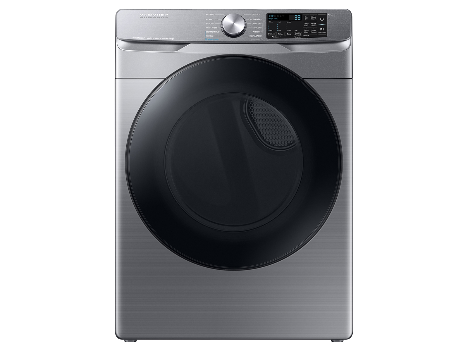 Samsung 7.5 cu. ft. Smart Electric Dryer with Steam Sanitize+ in Platinum(DVE45B6300P/A3)