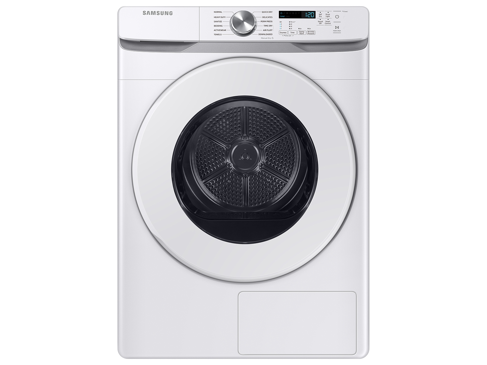 Thumbnail image of 7.5 cu. ft. Large Capacity Ventless Hybrid Heat Pump Dryer with Wi-Fi in White