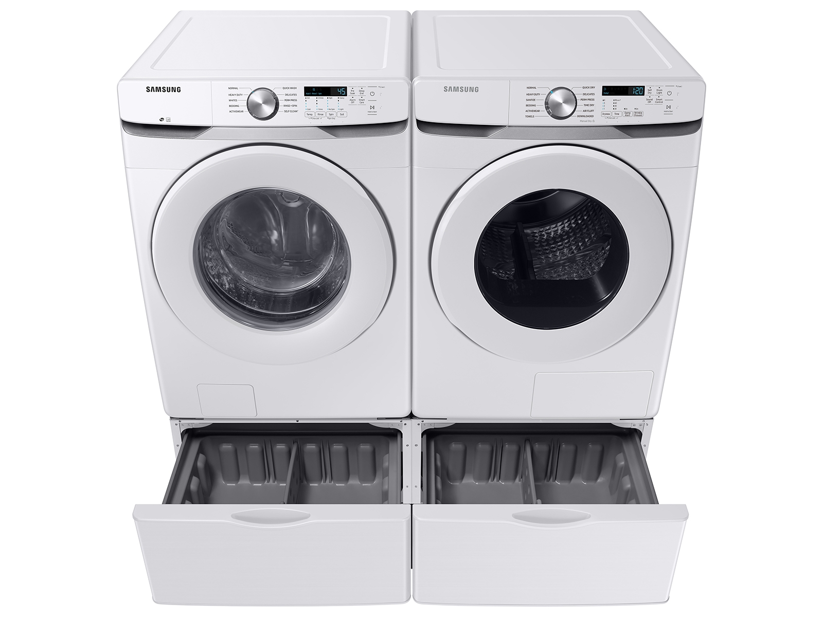 Thumbnail image of 7.5 cu. ft. Large Capacity Ventless Hybrid Heat Pump Dryer with Wi-Fi in White