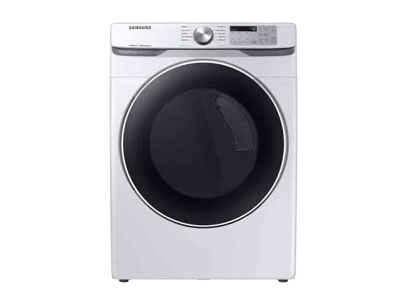 7.5 cu. ft. Electric Dryer with Steam Sanitize+ in White