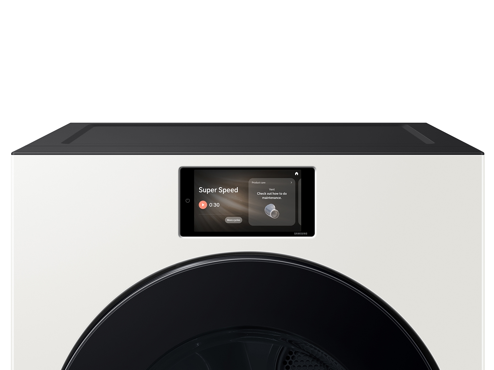 Thumbnail image of 7.6 cu. ft. Bespoke AI Ultra Capacity Front Load Gas Dryer with AI Home and AI OptiDry+ in Ivory