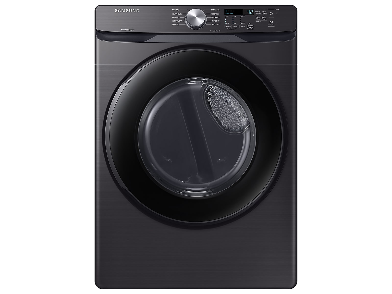 Samsung 7.5 cu. ft. Gas Dryer with Sensor Dry in Brushed Black(DVG45T6000V/A3)