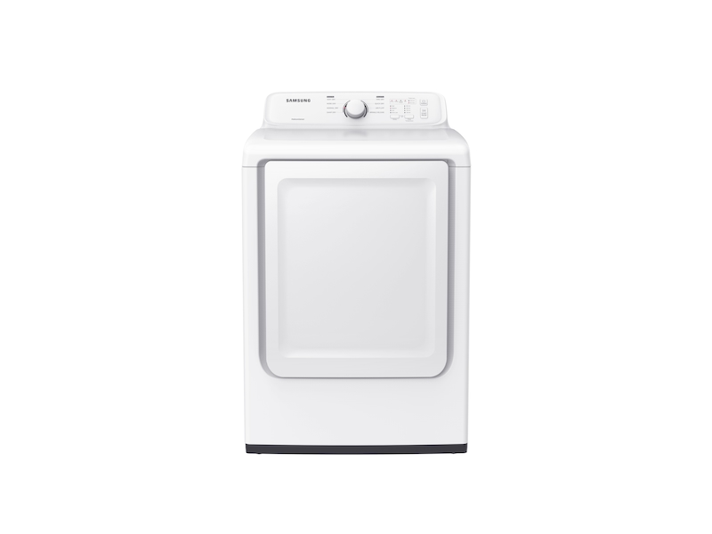 7.2 cu. ft. Electric Dryer with Sensor Dry and 8 Drying Cycles in White