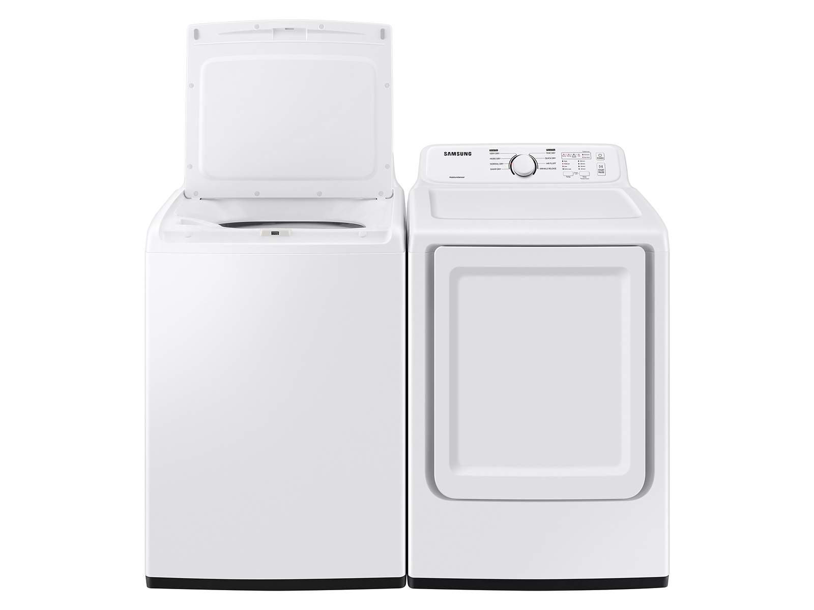 7.2 cu. ft. Secadora con sensor de secado y 8 ciclos de secado en secadoras blancas - DVE41A3000W/A3 | Samsung EE.UU